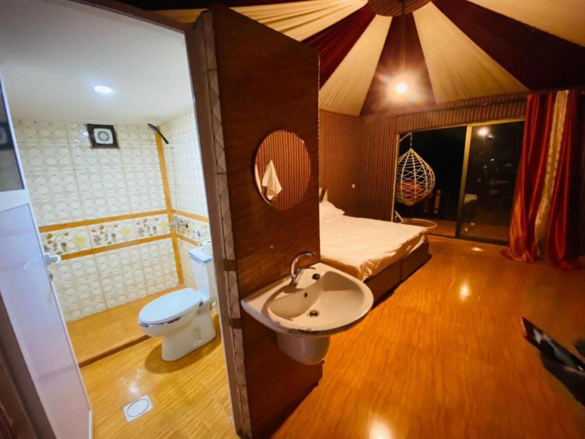 לינה וארוחת בוקר וואדי רם Calm Camp מראה חיצוני תמונה