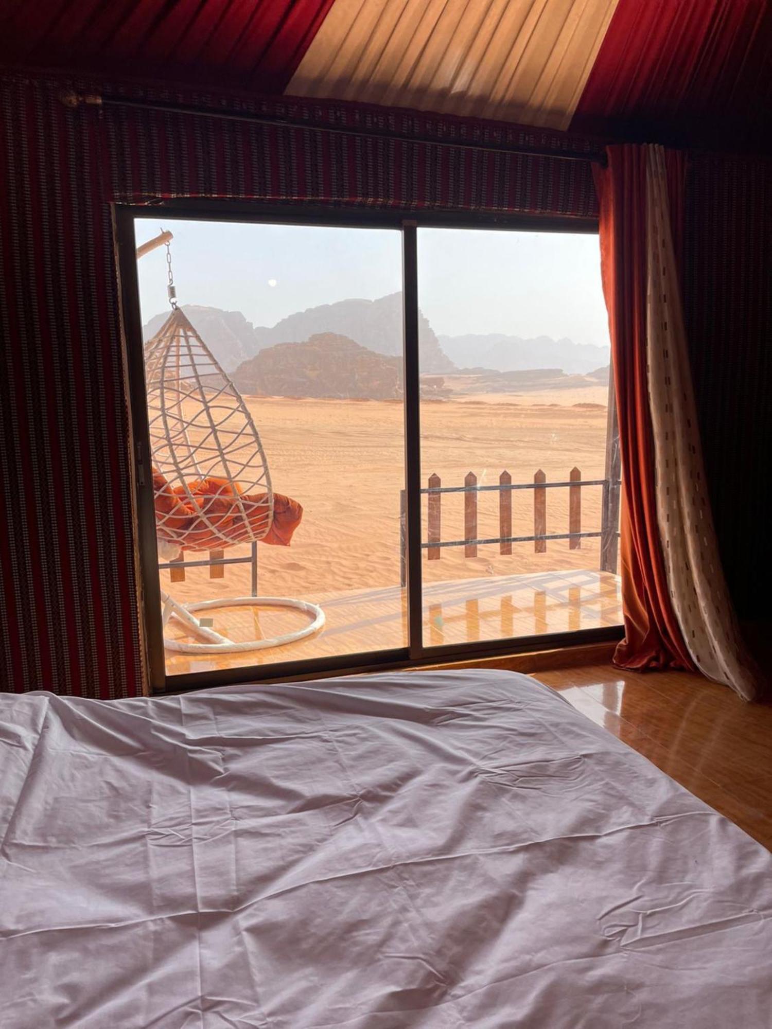 לינה וארוחת בוקר וואדי רם Calm Camp מראה חיצוני תמונה